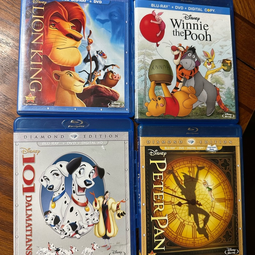 Disney Blu-ray Collection - Blue Cases